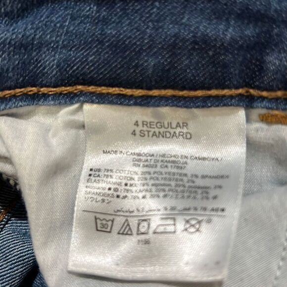 Old navy super skinny mid rise jeans size size 4. - Picture 5 of 5